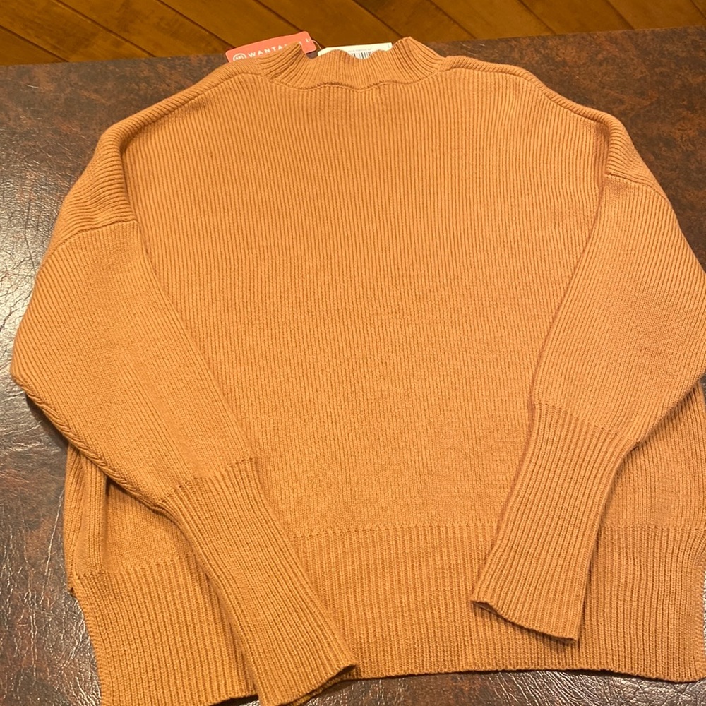 Mustard Yellow chunky oversized sweater